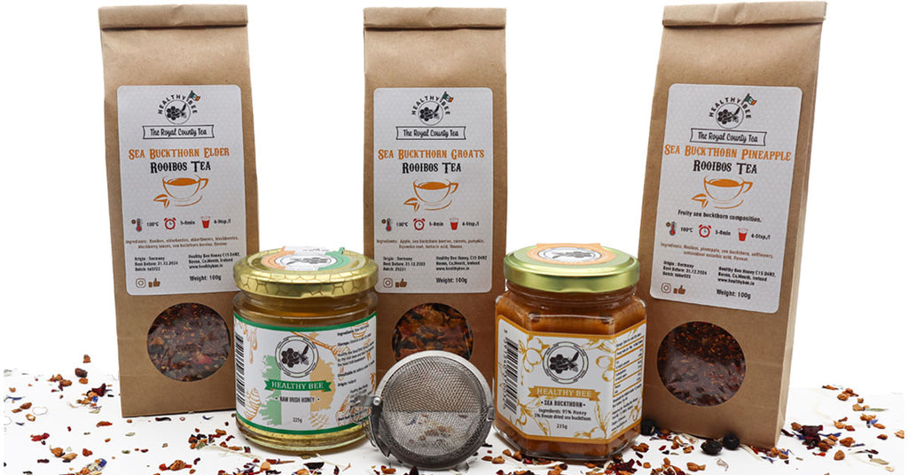 Sea Buckthorn tea and honey Ireland
