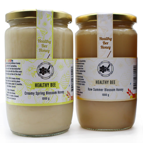 Creamy and Summer Blossom | Raw Honey | Healthy Bee Ireland