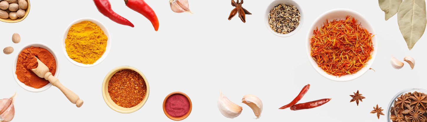 Healthy Bee Herbs Spices Banner