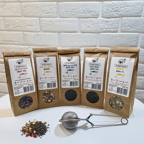 Rooibos Tea | Green Tea | Herbal tea | Fruit Tea | Black Tea | Gift Box | Tea Strainer | Healthy Bee Ireland