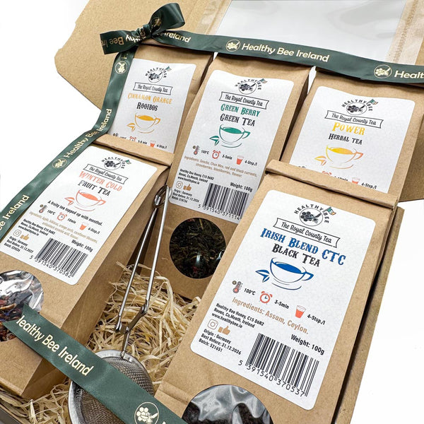 Rooibos Tea | Green Tea | Herbal tea | Fruit Tea | Black Tea | Gift Box | Healthy Bee Ireland