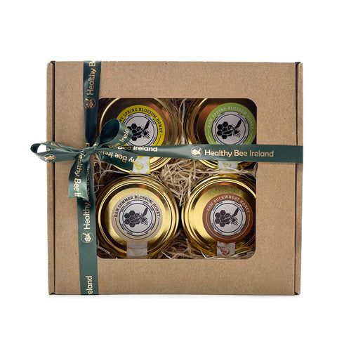 Raw Honey Gift Box | Kraft Design | Healthy Bee Ireland