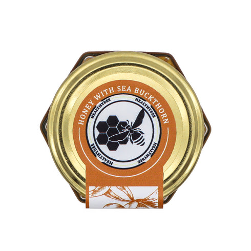 Freeze Sea Buckthorn Honey | Lid White Background | Healthy Bee Ireland