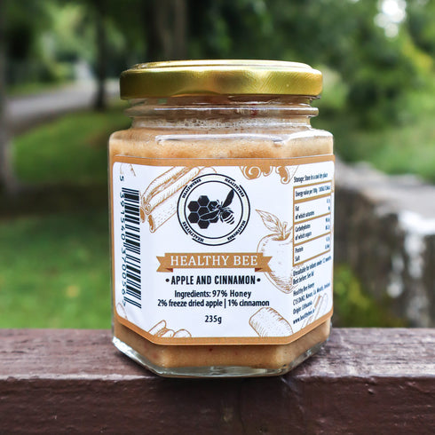 Honey with Freeze Dried Apple and Cinnamon | Healthy Bee Ireland