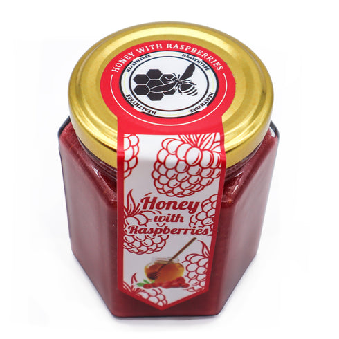 Honey | Freeze Dried Raspberries | Sideways| Healthy Bee Ireland