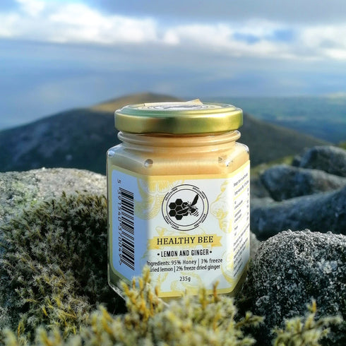 Lemon and Ginger Honey | Sligo Mountains | Healthy Bee Ireland