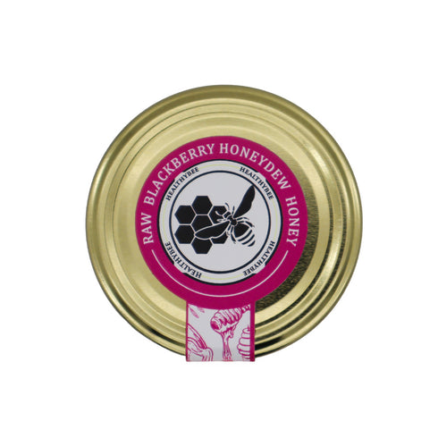 Raw Blackberry Honeydew Honey | Lid | Healthy Bee Ireland