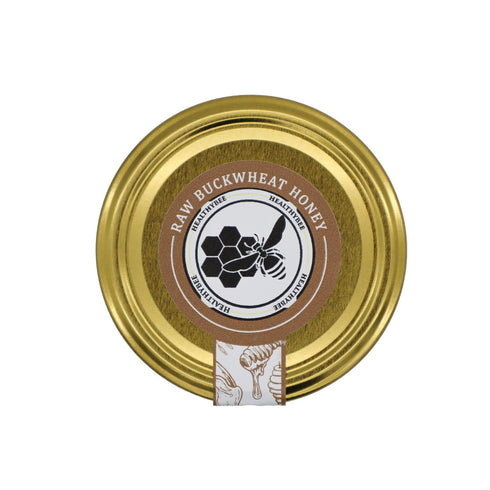 Raw Buckwheat Blossom Honey | Lid | Healthy Bee Ireland