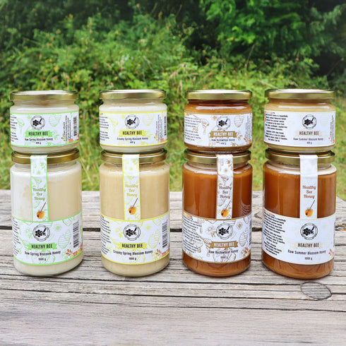 Raw Honey Jars | 1kg | 400g | Healthy Bee Ireland