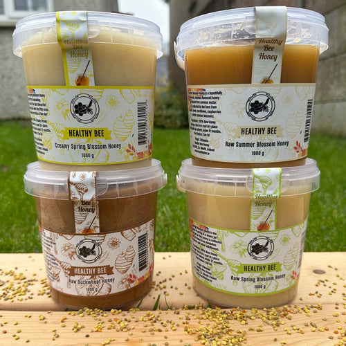Raw Honey Tubs | Healthy Bee Ireland