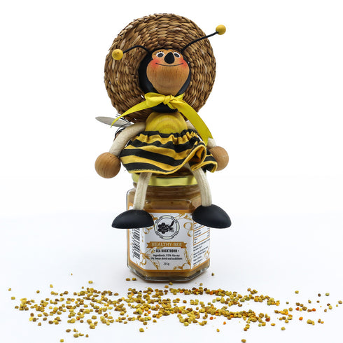 Raw Honey with Sea Buckthorn Bee Sitting | Healthy Bee Ireland