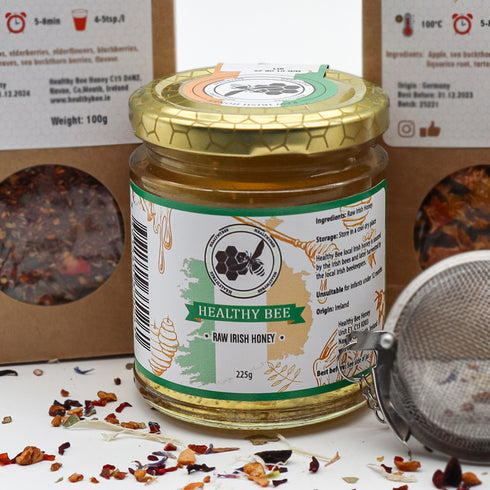 Raw Irish Honey | Jar | Healthy Bee Ireland