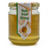 Jar of raw Irish honey with a decorative label on a white background | Healthy Bee Ireland