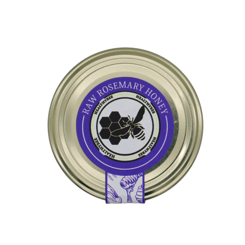 Raw Rosemary Honey | Lid | Healthy Bee Ireland