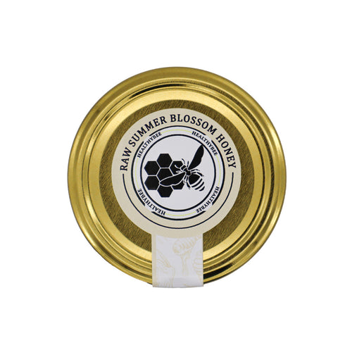 Raw Summer Blossom Honey | Lid | Healthy Bee Ireland