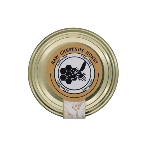 Raw Chestnut Honey | Lid | Healthy Bee Ireland