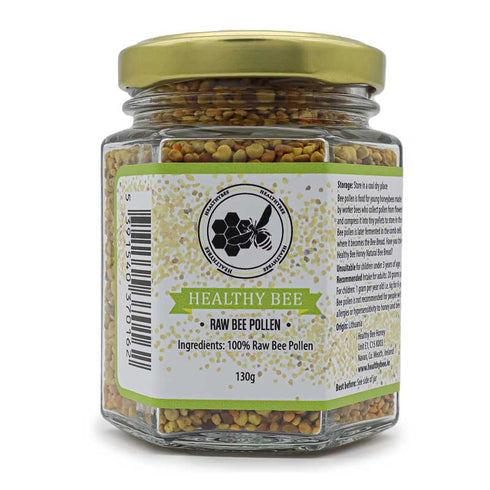Bee Pollen Jar by Healthy Bee Honey