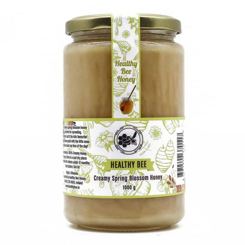 Irish creamy honey jar by healthy bee honey