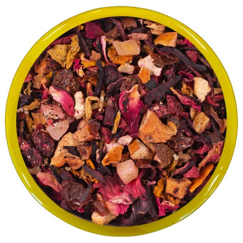 Raspberry pomegranate Healthy Bee Honey and Tea