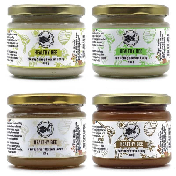 Irish honey dublin- one of each of Healthy Bee Honey