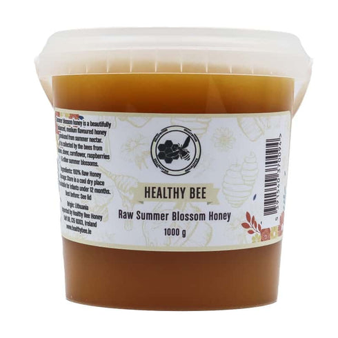Raw summer blossom honey