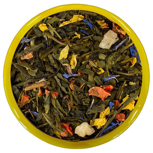 Excellent Sencha and stimulating flavours of summerly fresh strawberries. Green Tea
