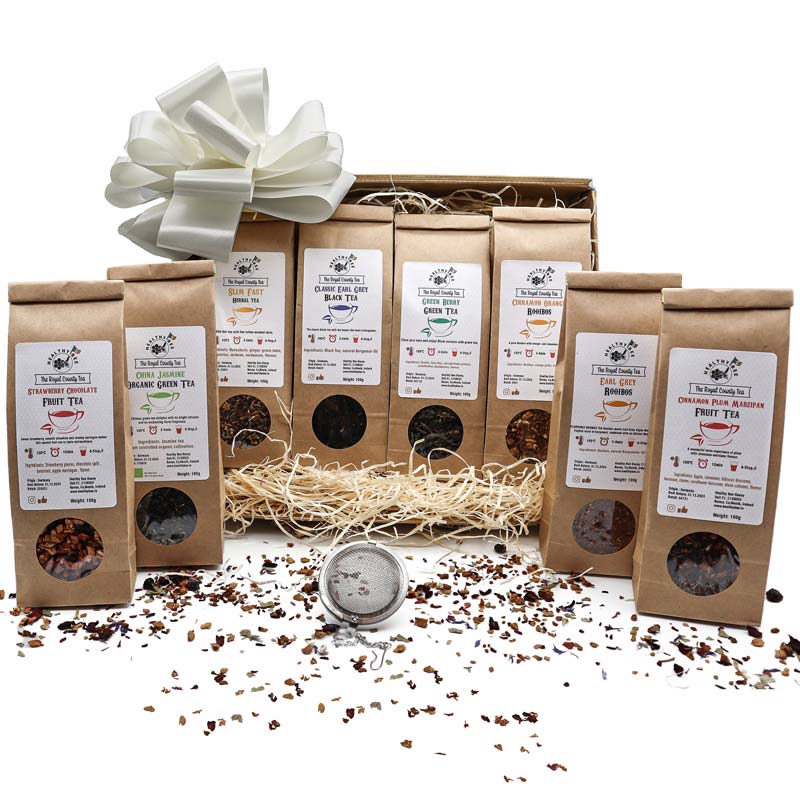 Healthybee Tea Hamper 7 | Gift Box | Loose Leaf Tea – Healthy Bee Ireland